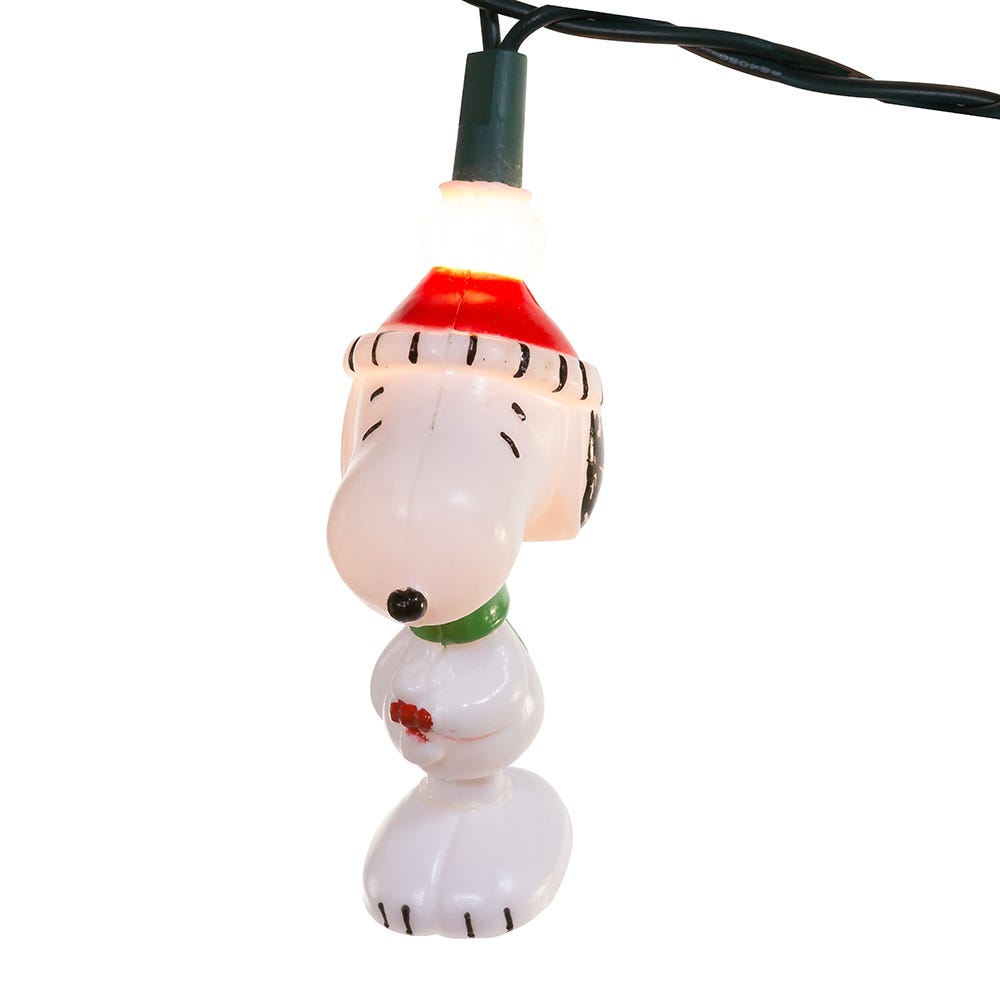Kurt Adler 10-Light 11-Foot Peanuts Snoopy Light Set